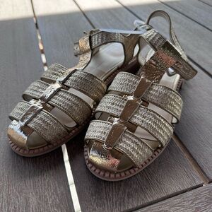 NWT Dolce Vita Holis Fisherman Gold Sandals